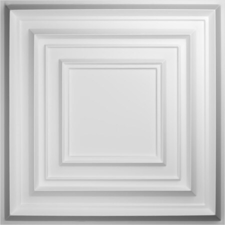 Ekena Millwork 19 5/8in. W x 19 5/8in. H Multiplex EnduraWall Decor 3D Wall Panel Covers, Total 32.1 Sq. Ft., 12PK WP20X20MXWH-CASE-12